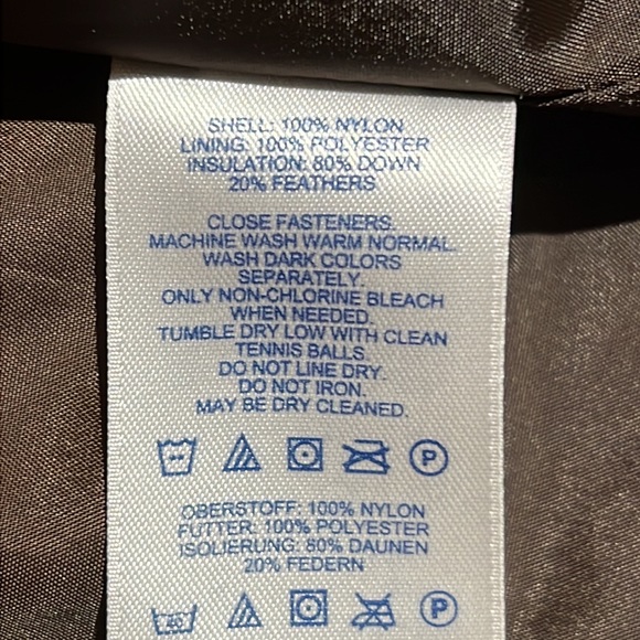 Ladies LANDS END DOWN JACKET - Picture 6 of 9